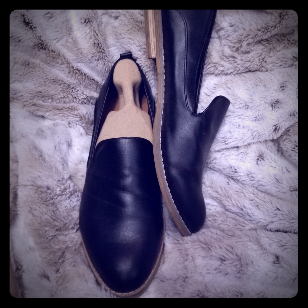 Black loafer